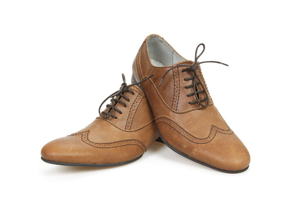 Wingtip Cognac Oxford