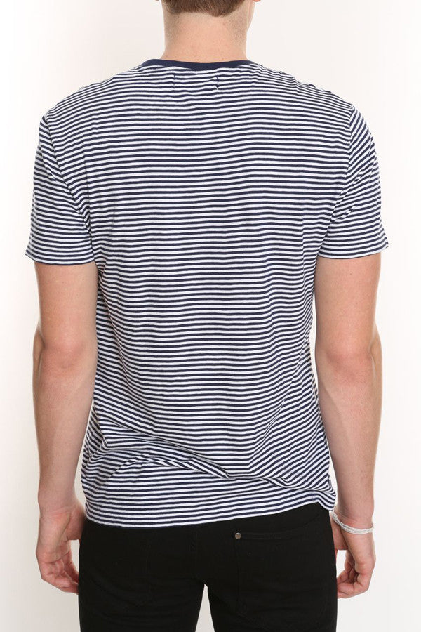 Striped Crew Tee