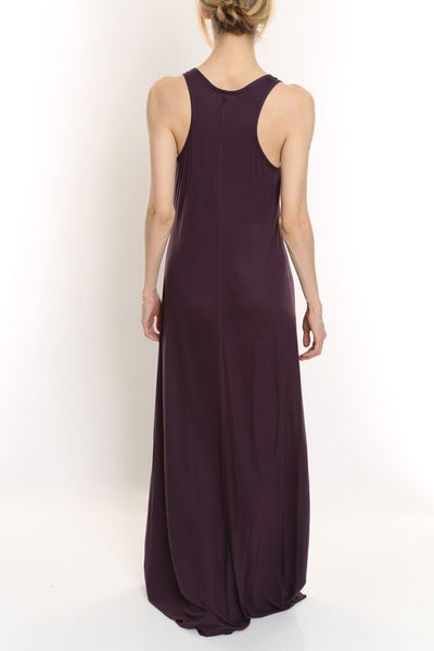 Racer Back Maxi Dress